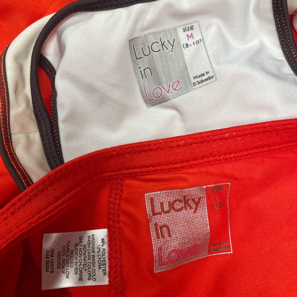 Lucky in Love Women’s Size Medium Top & Size Large Tennis Skort 2-Piece Outfit - Picture 10 of 10